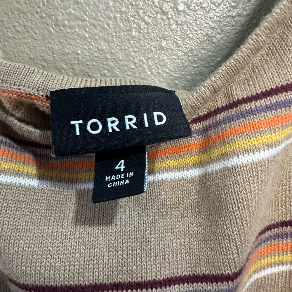 Torrid Cropped Sweater Tank - 4x - Picture 4 of 7
